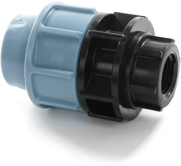 Bague filetée pour PE/tyleen - 25mm x 3/4” filetage femelle - 16 bar