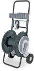 Hose trolley - Galvanized steel - suitable for 50mtr 1/2" or 25mtr 3/4" hose - including connectors