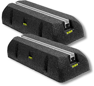 Opstelbalken pour airco - Canalit - Caoutchouc - 250 x 160 x 110 mm - Verpakking 4 stuks