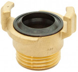 Raccord Geka Inox - 3/4” Filetage mâle - Viton