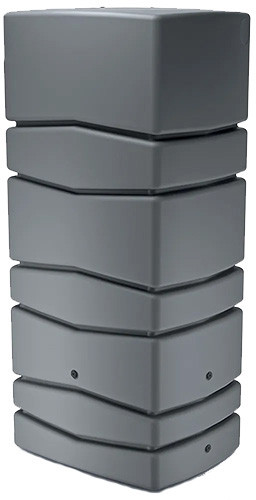 Regenton Aqua Tower 650 liter grijs
