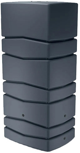 Regenton Aqua Tower 650 liter antraciet