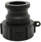 IBC-Adapter S60x6 - Edelstahl 316 - Adapter auf Camlock Vaterteil 2"