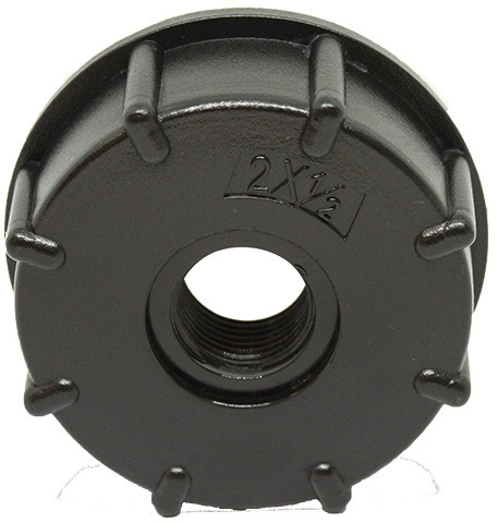 IBC adaptateur réduction naar filetage femelle - IBC filetage femelle x filetage femelle BSP - S60x6 x 1-1/2”