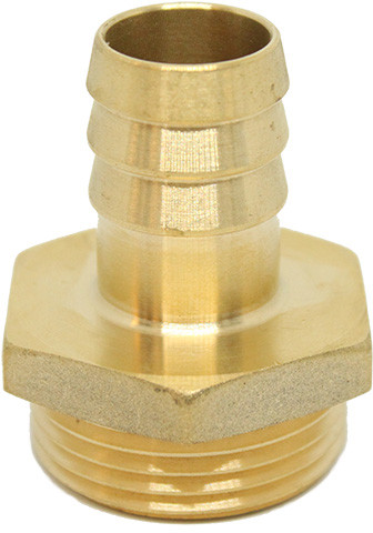 Laiton embout de tuyau - 20mm x 1” - filetage mâle