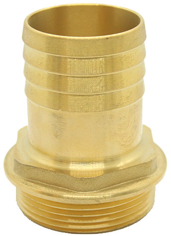 Messing slangtule - 39mm x 1-1/4" - buitendraad