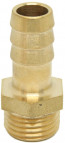 Hose tail No. 40 stainless steel 3/8” x 13mm