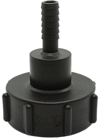 IBC adaptateur vers embout de tuyau - filetage femelle x embout - S60x6 x 13mm