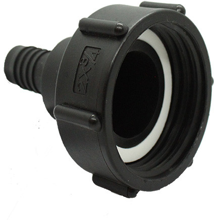 IBC adaptateur naar embout de tuyau - filetage femelle x embout - S60x6 x 19mm
