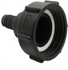 IBC adaptateur vers embout de tuyau - filetage femelle x embout - S60x6 x 13mm