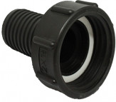 IBC adaptateur vers embout de tuyau - filetage femelle x embout - S60x6 x 13mm