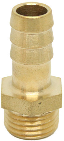 Laiton embout de tuyau - 8mm x 1/8” - filetage mâle