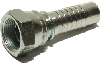 Hydrauliek koppeling - DKR - RVS - Konisch BSP binnendraad 60gr 1/2” x tule NW 13mm