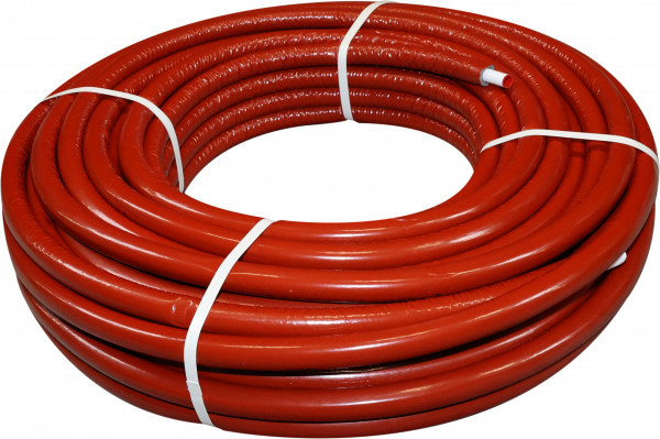 Bonfix Perskoppeling - Alu-pers - Systeembuis avec isolatie - rouge - 26mm x 3,0 (50 m)