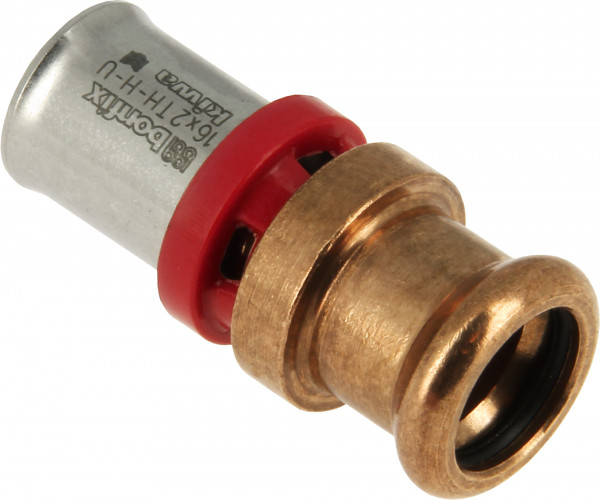 Bonfix Perskoppeling - 1x Alu-pers 1x M-press - Droit raccord - 16 x 15mm