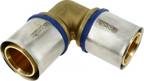 Bonfix Perskoppeling - 2x Alu-pers - Raccord coudé - 50 x 50mm