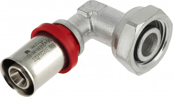 Bonfix Perskoppeling - Alu-pers - Raccord coudé pour inbouwreservoir - 1/2” x 16mm