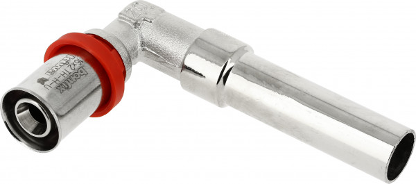 Bonfix Perskoppeling - 1x Alu-pers 1x Insteek - Kniekoppeling