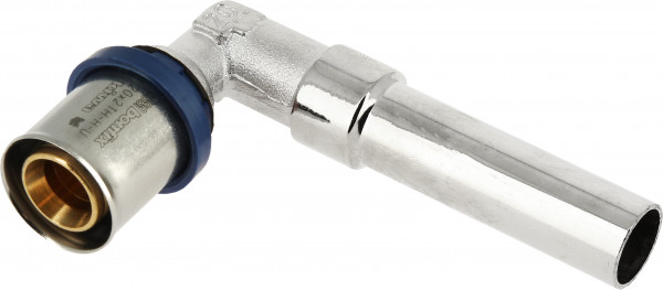 Bonfix Perskoppeling - 1x Alu-pers 1x Emboîtement - Raccord coudé - 20mm x Ø22