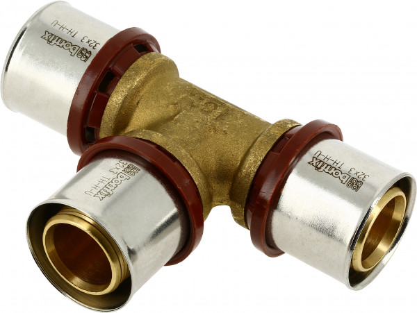 Bonfix Perskoppeling - 3x Alu-pers - T-raccord - 32 x 32 x 32mm
