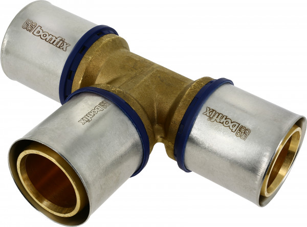 Bonfix Perskoppeling - 3x Alu-pers - T-raccord - 63 x 63 x 63mm