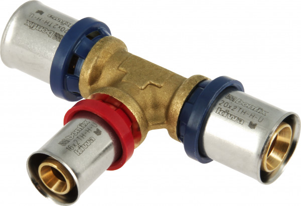 Bonfix Perskoppeling - 3x Alu-pers - T-koppeling - verlopend