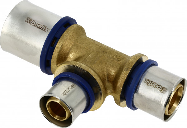 Bonfix Perskoppeling - 3x Alu-pers - T-raccord - réducteur - 40 x 26 x 32mm
