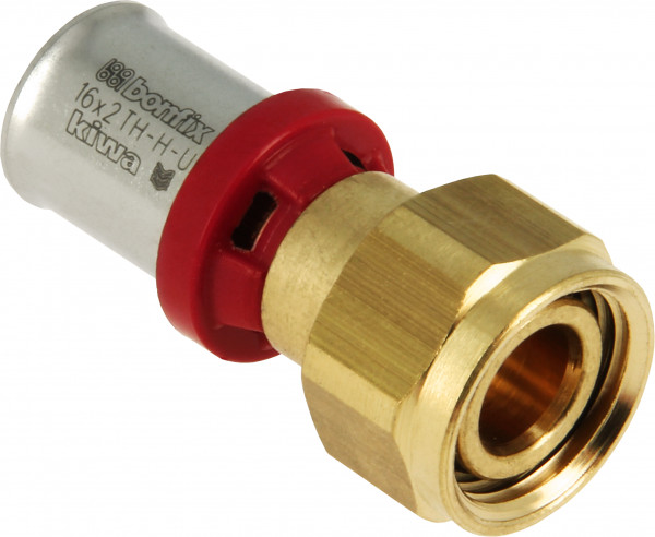 Bonfix Perskoppeling - 1x Alu-pers 1x Euroconus - 2-delige raccord - 1/2” x 16mm