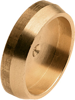 Bonfix raccord à sertir - Afsluitplaat - 15mm - Laiton
