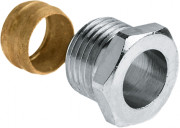 Bonfix Klemmverschraubung - Klemmring - 22mm - Messing