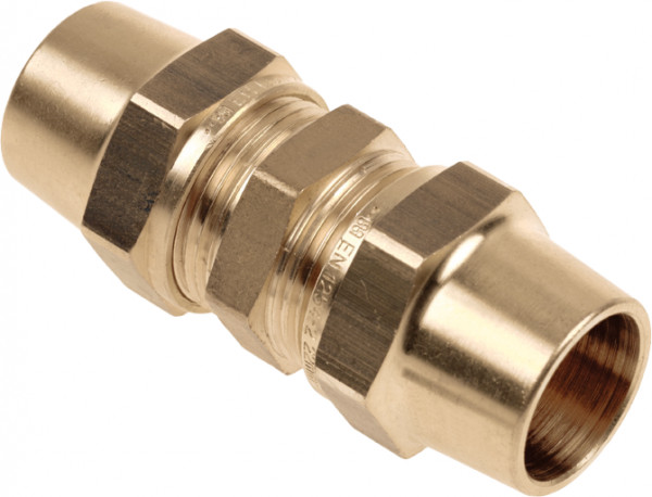 Raccord à sertir BELGAS - Droit raccord - 22mm x 22mm