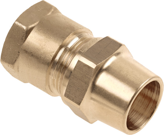 Raccord à sertir BELGAS - Bague filetée - 3/4” x 15mm