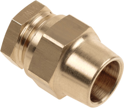 Raccord à sertir BELGAS - Eindkoppeling - 12mm