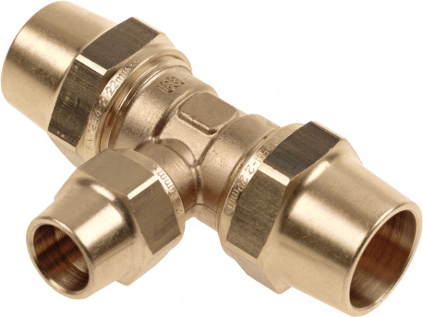 Raccord à sertir BELGAS - T-raccord - réducteur - 28 x 22 x 28mm