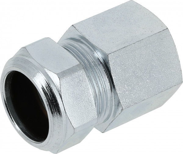 Bonfix Staalverzinkte raccord à sertir - Bague filetée 107 - filetage femelle x knel - 1” x 35mm