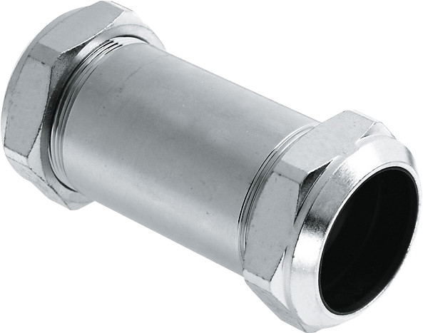 Bonfix Staalverzinkte knelfitting - Overschuifkoppeling - D116 - 2 x knel dikwandig