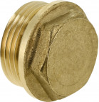 Brass hose tail - 13mm x 3/4" - male thread