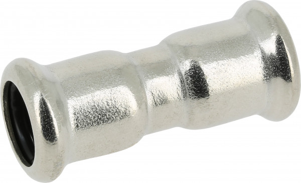 Bonfix Raccord à presse Inox 316L Droit raccord 108 x 108 - 2 x press - (m-profiel)