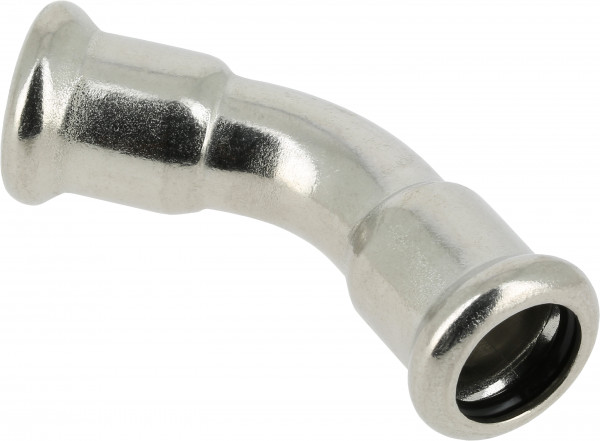 Bonfix Raccord à presse Inox 316L Coude 45° 22 x 22 - 2 x press - (m-profiel)