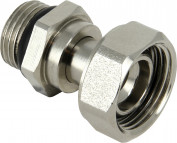 Bonfix Vloerverwarming Adaptor TP 98 - pilaar - knelring en raccord union - pour kunststofleidingsysteem 14 x 2,0 - euroconus