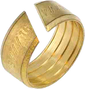 Bonfix Alu-pers fitting Ring voor knelset 14 - 