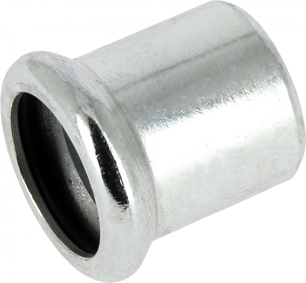 Bonfix Raccord à presse acier zingué CV Eindkoppeling 15 - 1 x press - (m-profiel)