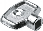 Bonfix Radiator Bleeder - nickel-plated brass 1/2 - with EPDM O-ring seal - Male Thread