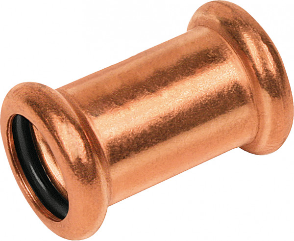 Bonfix Raccord à presse cuivre rouge WATER Droit raccord 28 x 28 - 2 x press - (m-profiel)