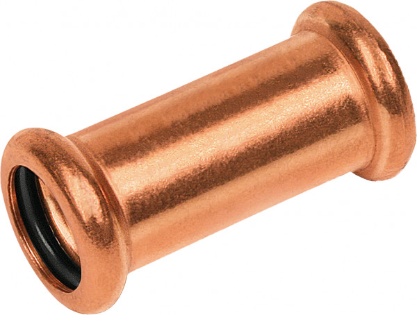 Bonfix Raccord à presse cuivre rouge WATER Overschuifkoppeling 42 x 42 - 2 x press - (m-profiel)