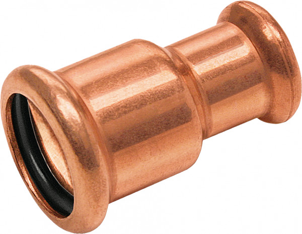 Bonfix Raccord à presse cuivre rouge WATER Raccord de réduction 35x28 - 2 x press - (m-profiel)
