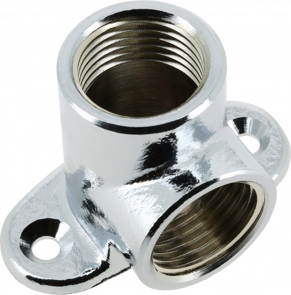 Bonfix Draadfitting Muurplaat 1/2 - 2 x filetage femelle - chroom