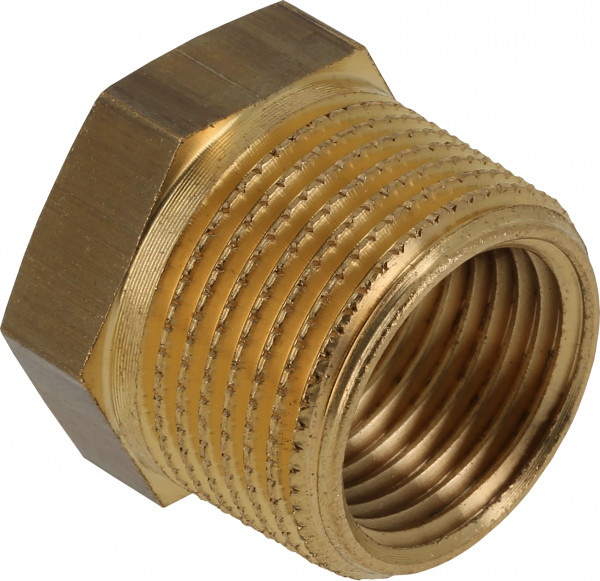 Bonfix Conische draadfitting Verloopring 1/2 x 3/8 - conische buitendraad x lange interne gasdraad