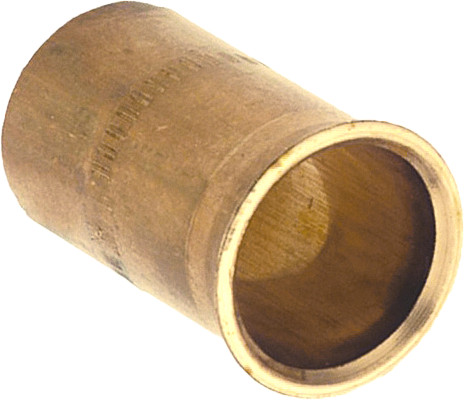 Bonfix Laiton steunhuls - pour zacht koperen en stalen buis 12u x 1,0 - buitendiameter x wanddikte