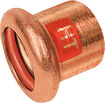 Bonfix Raccord à presse cuivre rouge SOLAR Eindkoppeling 42 - 1 x press - (m-profiel)